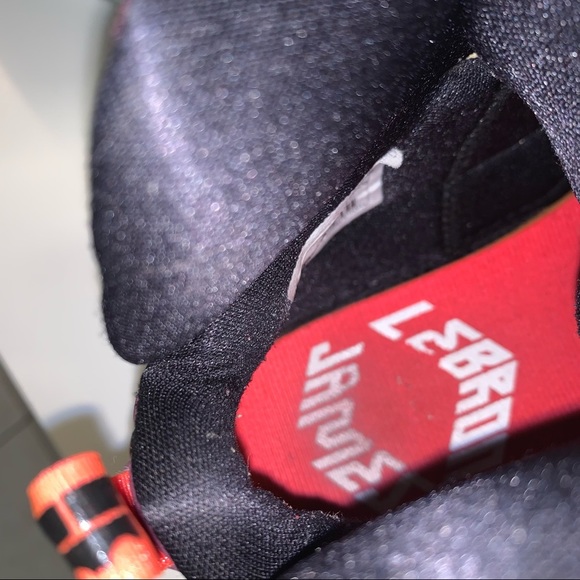 NIKE Lebron Trece XIII 13 Burgundy Size 7 Men’s - Picture 4 of 6